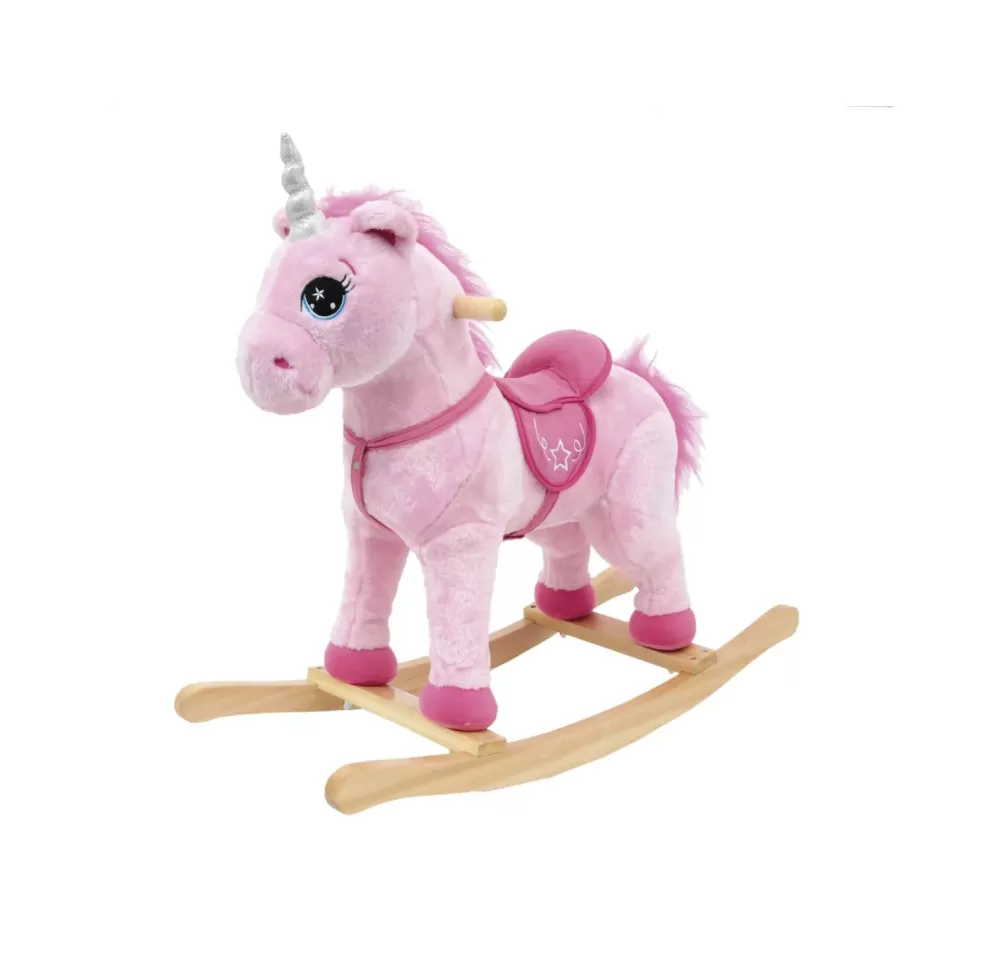 Discount Unicorno A Dondolo Con Suoni Peluche Giganti