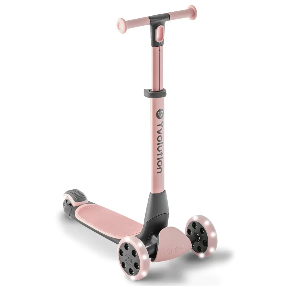 Sale Yglider Nua Lo Scooter A 3 Ruote Pieghevole Premium Con Ruote Luminose Da 127 Mm E Gancio Da Parete Per Bambini Dai 3 Anni In Su Monopattini