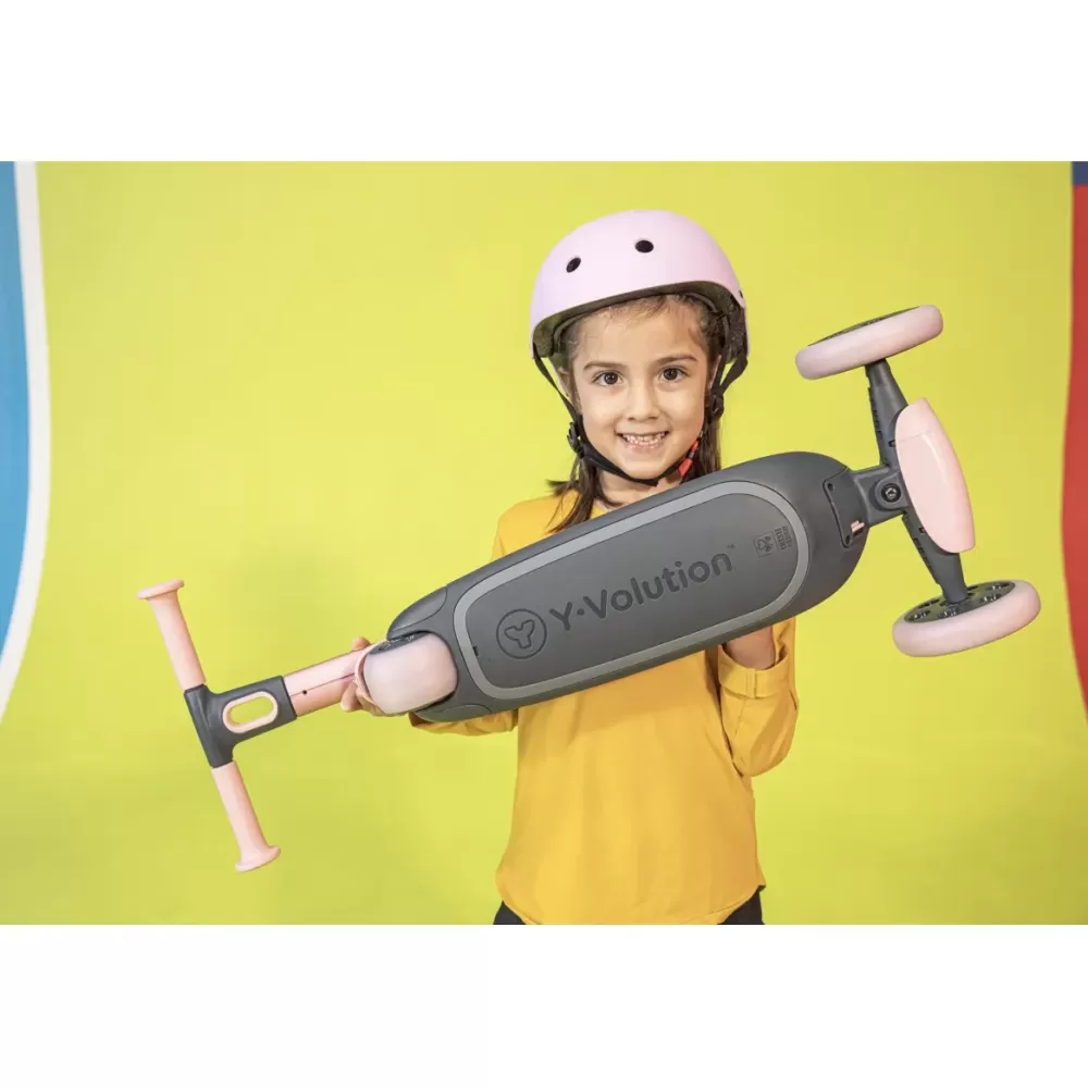 Sale Yglider Nua Lo Scooter A 3 Ruote Pieghevole Premium Con Ruote Luminose Da 127 Mm E Gancio Da Parete Per Bambini Dai 3 Anni In Su Monopattini