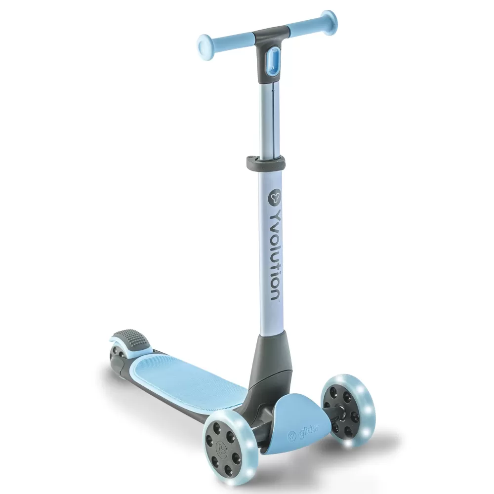 Sale Yglider Nua Lo Scooter A 3 Ruote Pieghevole Premium Con Ruote Luminose Da 127 Mm E Gancio Da Parete Per Bambini Dai 3 Anni In Su Monopattini