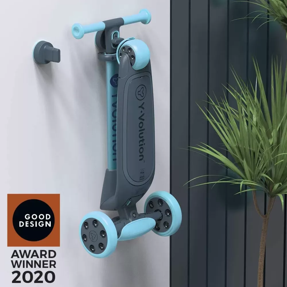 Sale Yglider Nua Lo Scooter A 3 Ruote Pieghevole Premium Con Ruote Luminose Da 127 Mm E Gancio Da Parete Per Bambini Dai 3 Anni In Su Monopattini