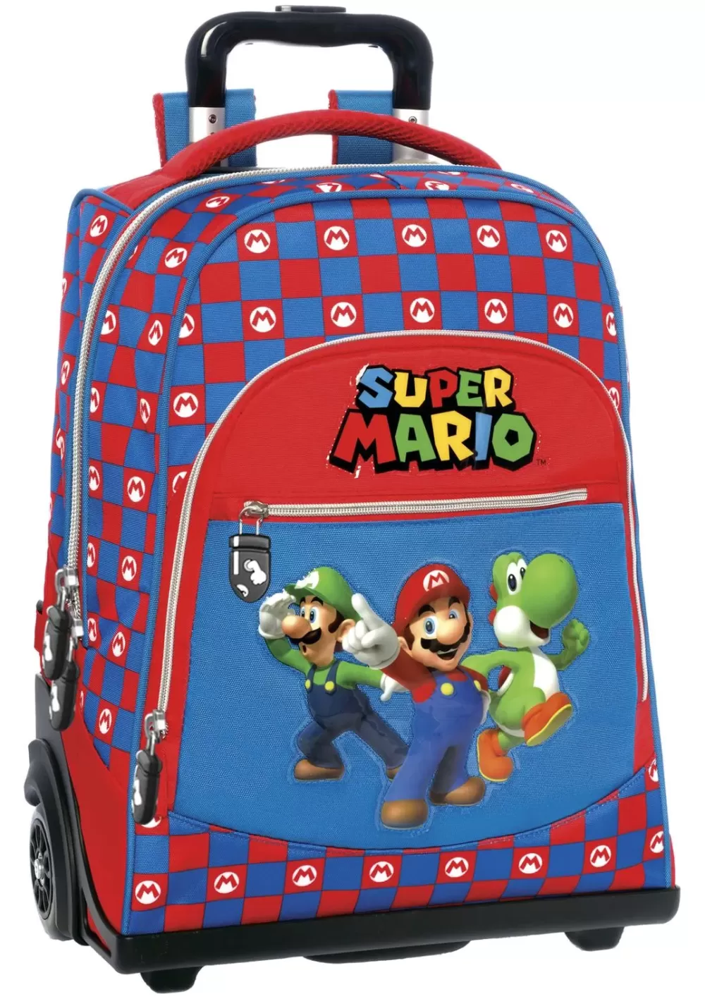 Clearance Zaino Organizzato Trolley Premium Supermario Scuola