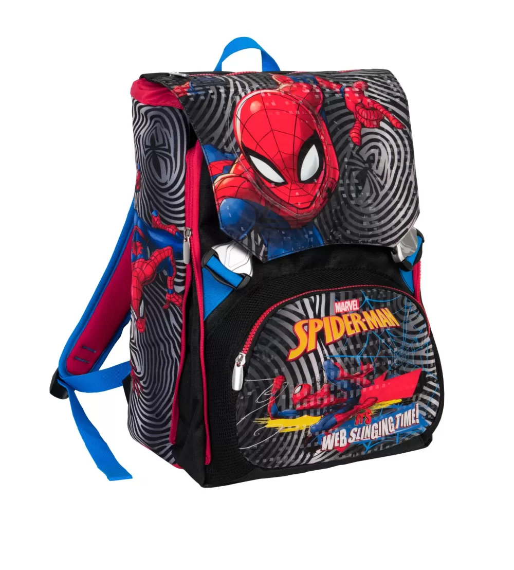 Online Zaino Sdoppiabile Con Tasca Frontale Big Spider-Man The Greatest Hero Scuola